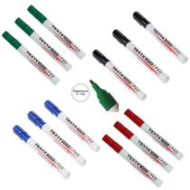 Kit 12 canetas Texta 4 cores marcador pele cirúrgia estética Kit 12 canetas Texta 4 cores marcador pele cirúrgia estética