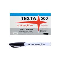 Kit 12 Canetas Texta 500 Cirúrgica Pele Extrafina - Preta Kit 12 Canetas Texta 500 Cirúrgica Pele Extrafina - Preta