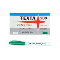 Kit 12 Canetas Texta 500 Cirúrgica Pele Extrafina - Verde Kit 12 Canetas Texta 500 Cirúrgica Pele Extrafina - Verde
