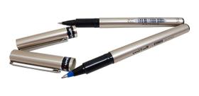 Kit 12 Canetas UB-177 Fine Deluxe 6 Preta/Azul - 0.7mm Uni Kit 12 Canetas UB-177 Fine Deluxe 6 Preta/Azul - 0.7mm Uni