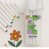 Kit 12 Canetinhas Bobbie Marcador Acrílico Efeito Luz Comfy