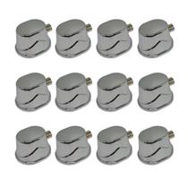 Kit 12 Canoas Para Tom Caixa e Surdo de Bateria 19.4 Cromada