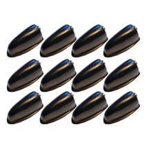 Kit 12 Canoas Tom Caixa Surdo Aço Preta 19.6 M6 Spanking