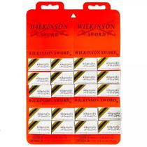 Kit 12 Cartelas Lamina De Barbear Wilkinson 20X3