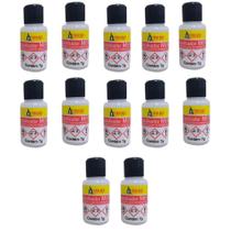 Kit 12 Catalisador Massa Plástica Iberê Secagem Rápida Alta Aderência Funilaria Pintura Automotiva