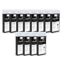 Kit 12 Cera Depilatória Roll-On Negra 100g Depilflax Kit 12 Cera Depilatória Roll-On Negra 100g Depilflax