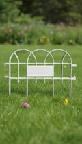 Kit 12 Cercas Decorativas Plástico Jardim Romana 5,10m Kit 12 Cercas Decorativas Plástico Jardim Romana 5,10m