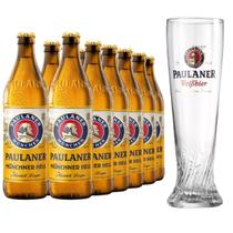 Kit 12 Cerveja Paulaner Munchner Hell 500ml + Copo Paulaner Kit 12 Cerveja Paulaner Munchner Hell 500ml + Copo Paulaner