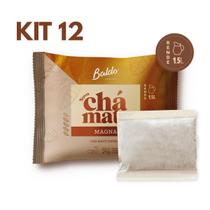 Kit 12 Chá Mate Tostado Magna Baldo - Sachê 25g cada