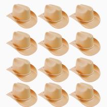 Kit 12 Chapéu Cowboy em E.V.A