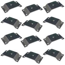 Kit 12 Chapinhas Chapa Elevada Fixação Pés Palito Rosca 5/16 Zincado G59 Kit 12 Chapinhas Chapa Elevada Fixação Pés Palito Rosca 5/16 Zincado G59