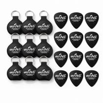 Kit 12 Chaveiro Porta Palhetas Groove Preto material sintético 3 Palhetas Guitarra Violão Baixo Kit 12 Chaveiro Porta Palhetas Groove Preto material sintético 3 Palhetas Guitarra Violão Baixo