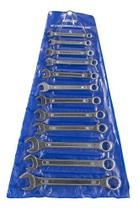 Kit 12 Chaves Combinadas Boca Estrela 6 A 22 Mm Aço Carbono Kit 12 Chaves Combinadas Boca Estrela 6 A 22 Mm Aço Carbono