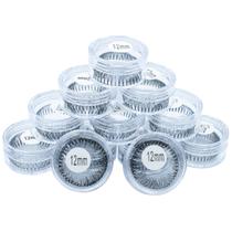 Kit 12 Cílios Tufo No Pote Alongamento Extensão Tufinho 12mm Kit 12 Cílios Tufo No Pote Alongamento Extensão Tufinho 12mm