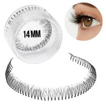 Kit 12 Cílios Tufo No Pote Extensão Alongamento Tufinho 14mm Kit 12 Cílios Tufo No Pote Extensão Alongamento Tufinho 14mm