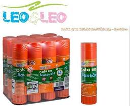 Kit 12 Cola Bastão Cola Escolar 21g Material Escolar