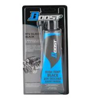 Kit 12 cola de silicone alta temperatura preto 105g - boost