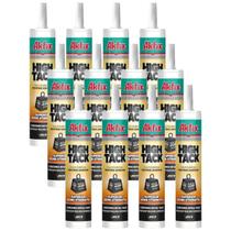 Kit 12 Cola High Tack Híbrido Alta Aderência 290ML-486G- Branco