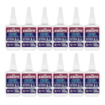 KiT 12 Cola Instantânea Almasuper Gel 100 GR