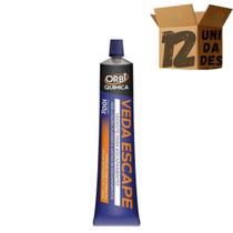 Kit 12 Cola Veda Escapamento Carro Moto Caminhão Orbi 100g