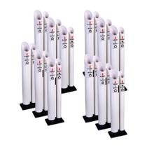 Kit 12 Coletores Duplos Água/Café PVC Kit 12 Coletores Duplos Água/Café PVC