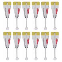 Kit 12 Colher Bailarina 30 Cm Em Inox Para Drinks Coquetel Barman Kit 12 Colher Bailarina 30 Cm Em Inox Para Drinks Coquetel Barman