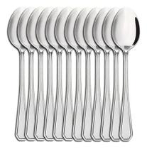 Kit 12 Colher de Mesa Inox Jogo de Colher de Aço Inoxidável para Uso Diário e Profissional Buffet Colher de sopa Kit 12 Colher de Mesa Inox Jogo de Colher de Aço Inoxidável para Uso Diário e Profissional Buffet Colher de sopa