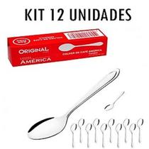 Kit 12 Colheres De Chá América Talheres