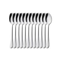 Kit 12 Colheres de Sobremesa Hercules Olimpia Aço Inox 1555-004