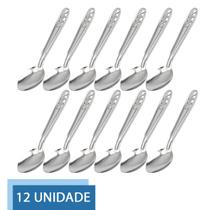 Kit 12 Colheres De Sobremesa Inox Gourmet Buffet Restaurante Kit 12 Colheres De Sobremesa Inox Gourmet Buffet Restaurante