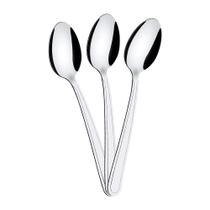 Kit - 12 Colheres De Sopa Búzios Em Aço Inox Cibag - Tramontina 23763000