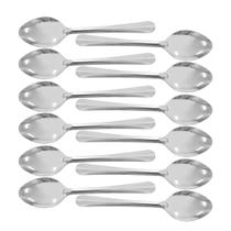 Kit 12 Colheres Sobremesa Inox 17cm Restaurante Buffet Bar