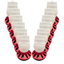 Kit 12 Comedouro Frango Aves Alimentador 3,5L Rosca 12 Furo