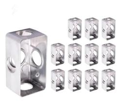 Kit 12 Condulete Múltiplo 3/4 Tramontina Tipo X Sem Tampa 11668