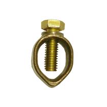 Kit 12 Conector C/Parafuso Para Haste Terra 5/8" Reforçado