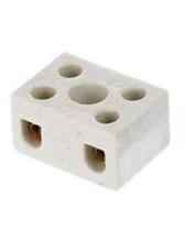 KIT 12 Conector Porcelana Bipolar tipo Sindal 10mm 250V