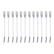 Kit 12 Conexões Completa Plug Fita 3535 110V 220V Ip65 Gaya