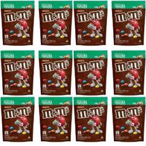 Kit 12 Confeitos Chocolate Aoleite M&m's Sachê 148g - Mars
