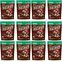 Kit 12 Confeitos Chocolate Aoleite M&m's Sachê 148g - Mars