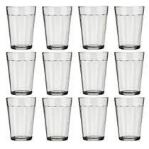 Kit 12 Copo Americano Vidro Cerveja 190ml Transparente Nadir - NADIR FIGUEIREDO