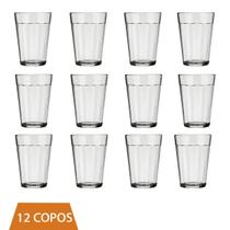 Kit 12 Copo Americano Vidro Transparente 300ml Cerveja Nadir Kit 12 Copo Americano Vidro Transparente 300ml Cerveja Nadir