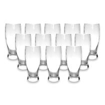 Kit 12 Copo Chopp Transparente 350ml Taça Tulipa Bar Cerveja