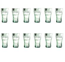 Kit 12 Copos Coca Cola Verde Em Vidro Kit 12 Copos Coca Cola Verde Em Vidro