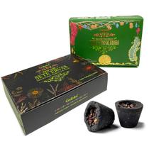 Kit 12 Copos de Defumador Hindu Premium Goloka - Sete Ervas e Arruda c/ Sal Grosso