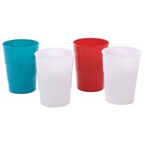 Kit 12 Copos De Plástico Reforçado Livre Bpa 350ml Cozinha Livre De Bpa Kit 12 Copos De Plástico Reforçado Livre Bpa 350ml Cozinha Livre De Bpa