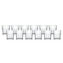 Kit 12 Copos Nadir Bristol Rocks em Vidro 320ml