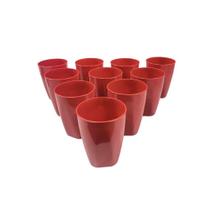 Kit 12 Copos Plásticos 330 ml Ótimos para sua casa, Festas e Confraternizações Kit 12 Copos Plásticos 330 ml Ótimos para sua casa, Festas e Confraternizações