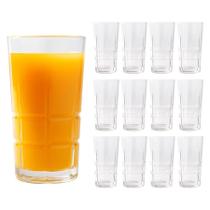 Kit 12 Copos Vidro Transparente Long Drink Água Bebidas 280ml Lily Kit 12 Copos Vidro Transparente Long Drink Água Bebidas 280ml Lily