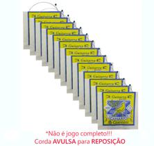 KIT 12 Corda AVULSA guitarra 3a SOL 016 GIANNINI Canario KIT 12 Corda AVULSA guitarra 3a SOL 016 GIANNINI Canario