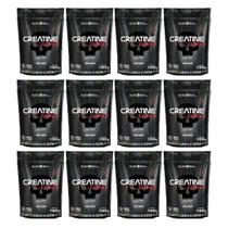 Kit 12 Creatinas Turbo 150g Sache - Black Skull